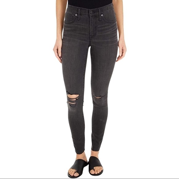 Madewell 9" Mid-Rise Jeans Size 26 - Picture 1 of 10